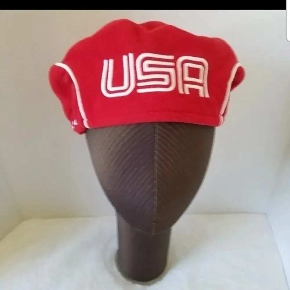Collectible Torino Winter Olympics 2006 Roots Red White Beret